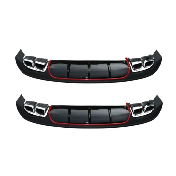 Affordable Car Body Kit Parts - Rear Lip Spoiler & Diffuser for Hyundai Elantra (2016-2018)