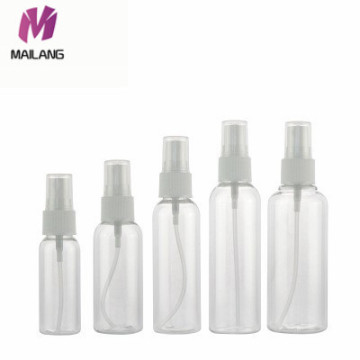 Flottes de pulvérisation en plastique transparent: 1 oz à 100 ml