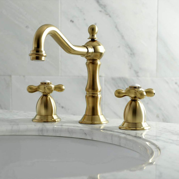 Gecious Antique Brass Bathroom Faucet