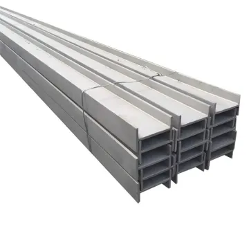 Mild Steel Fabrication Welded H Beam for Retaining Wall