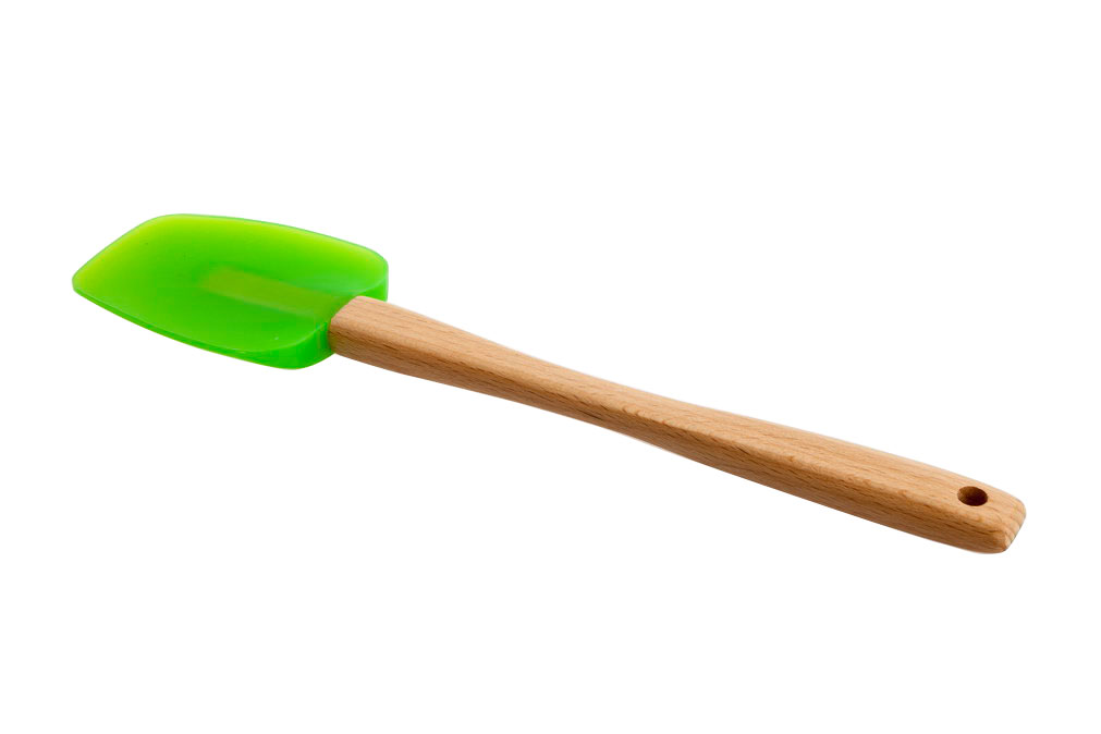 silicone wooden spatula