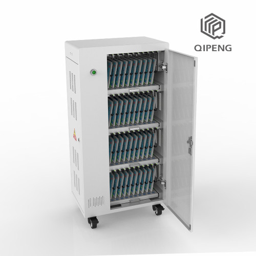 Laptop Storage and Charging Cart for 40 Laptops