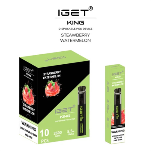 IGET King 2600puffs Disposable Pod Device In Stock