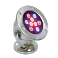 Led underwater spot lights for landscape