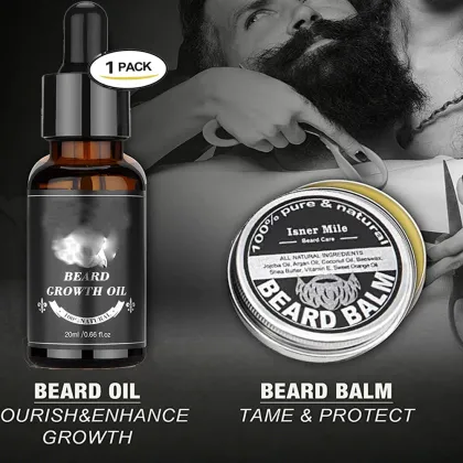 Aliver beard oil and balm