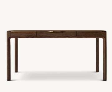 Modern Luxury Solid Oak Wood Padua Desk for Home Office and Villa Furniture