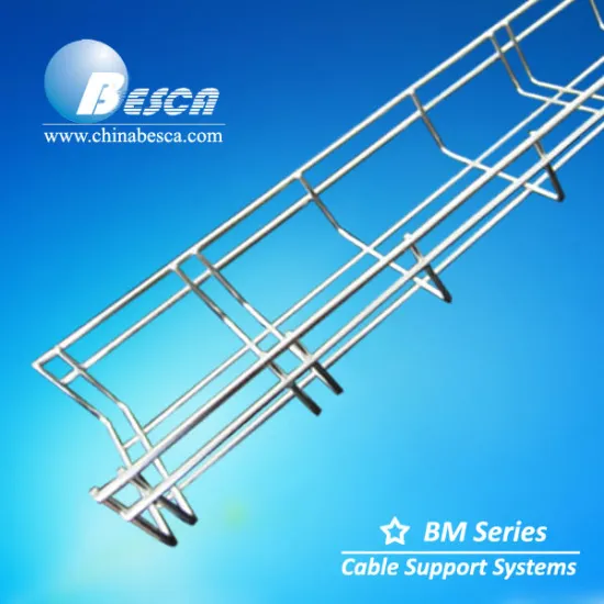 Electro Galvanized Wire Basket Cable Tray (UL, cUL, CE, IEC and SGS)