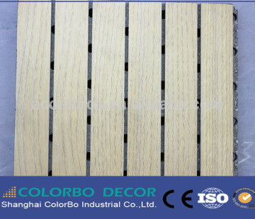 Fire safety wooden timber board/acoustic panel