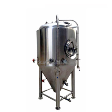 Bierbrauen Edelstahl Fermenter Fermentation Tank