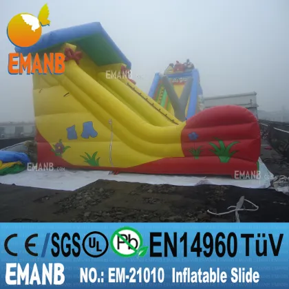 1518 USD inflatable slip and slide, inflatable slip n slide, inflatable slide, inflatable fox slide
