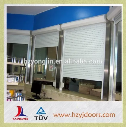 2015 hot roller shutter exterioe window,aluminum roller shutter window
