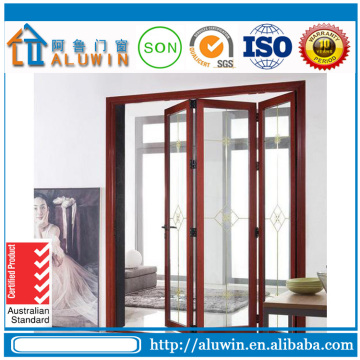 Excellent low price aluminium bi - fold door Aluminum bi - folding Sliding Doors