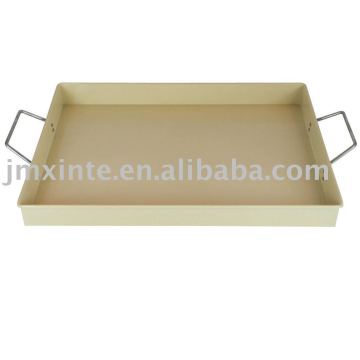 painted metal plate