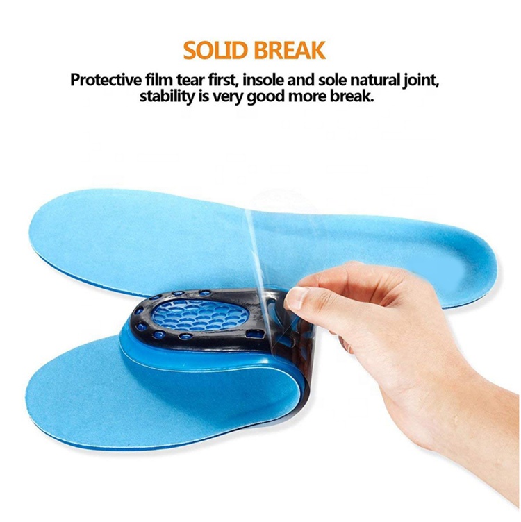 Sports Silicone Insoles for Outdoors Shoe