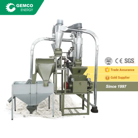 Mini Wheat Flour Mill Machine for Low-Cost Small Plants to Make Wheat, Maize, and Corn Flour