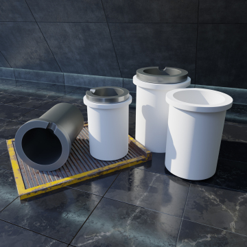 Professional Factory Tangtan Crucibles - Melting Aluminum Gas Crucible