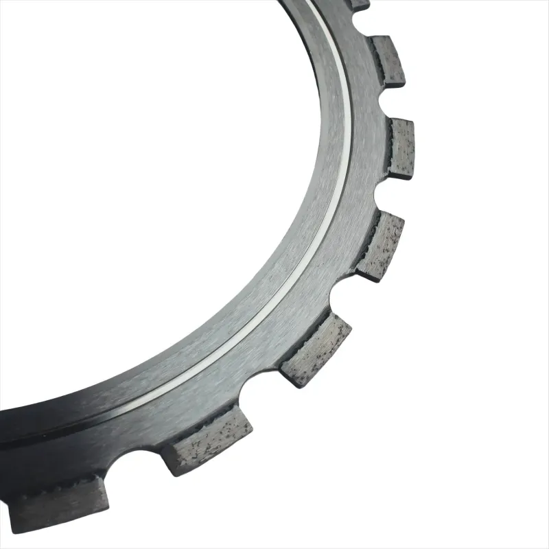 Laser Welded Diamond Blade for Reinforced Concrete Ring Saw