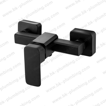 Modern Wall-Mounted Bathroom Shower Faucet Mixer Set
