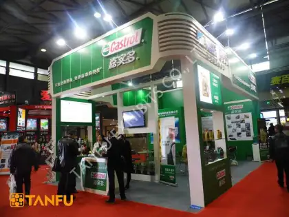 China Exhibition Booth Construction Services for Shanghai Trade Show Expo