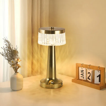 Nordic Design 10W Acrylic rechargeable Dimmable Desk Lamp
