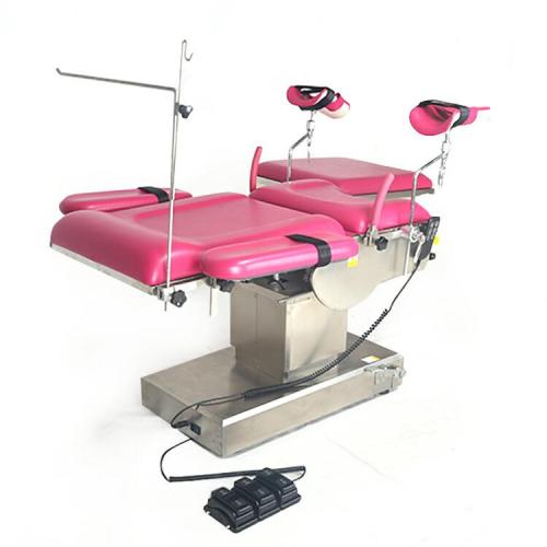 The electric operation table for gynecology