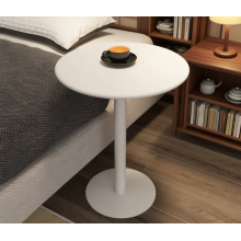 tulip shaped carbon steel round outdoor table Tulip-Shaped Carbon Steel Outdoor Round Table for Garden Supplier