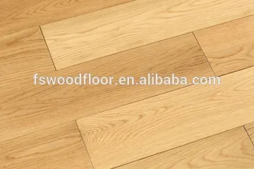 Prefinished white oak solid wood flooring