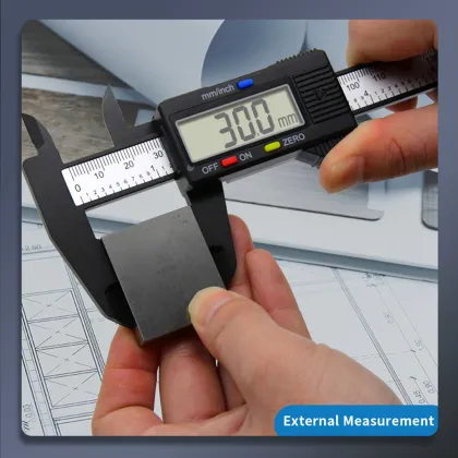 Factory Direct Plastic Digital Vernier Calipers - 150mm Measuring Tool