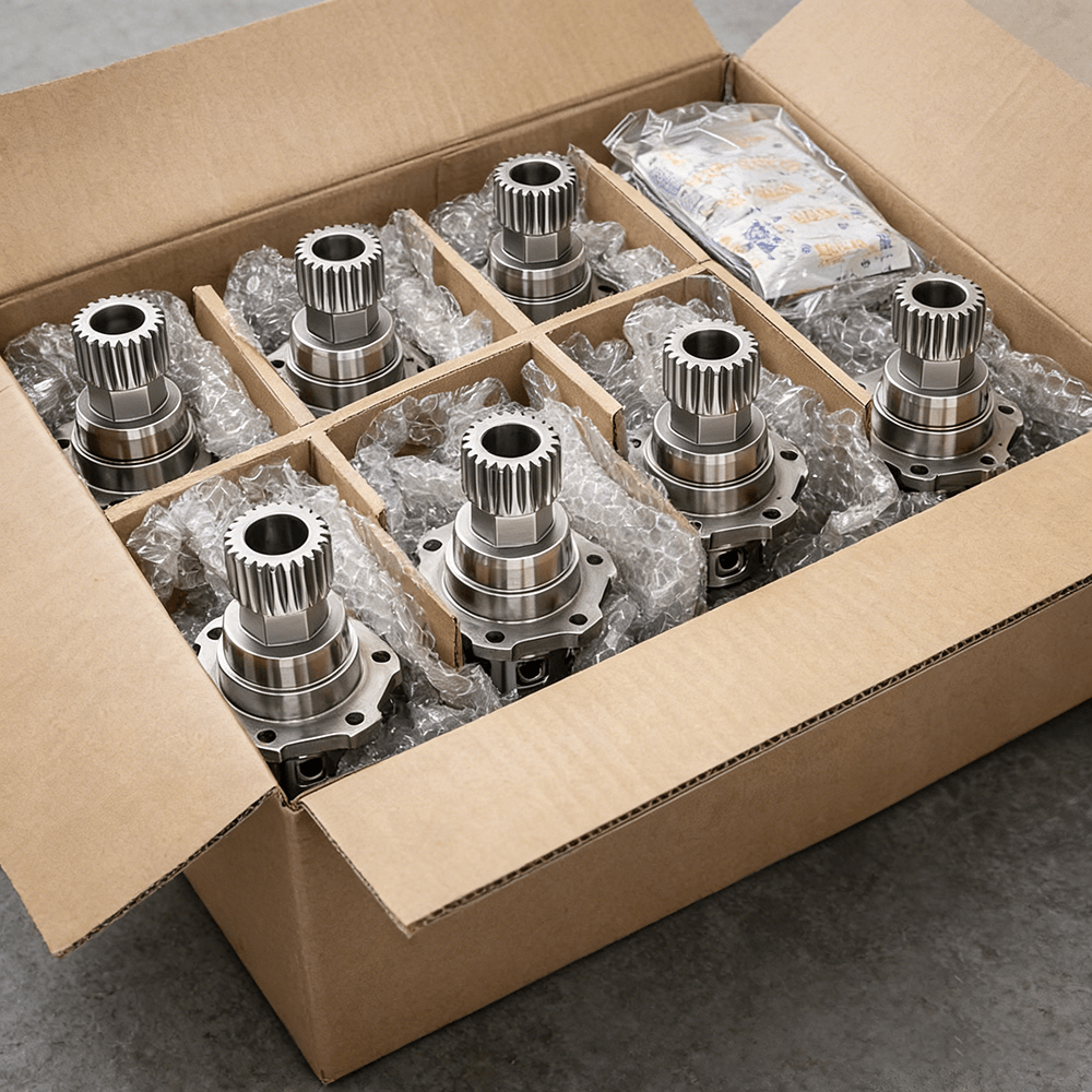 stainless steel splined shaft