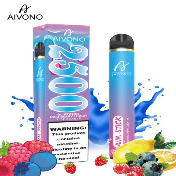 Aim Stick 2500 Puffs Vape descartável Kit