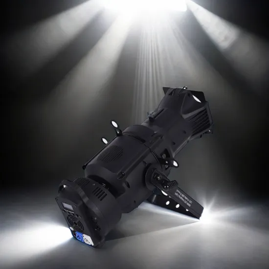 200W RGBW LED Ellipsoidal Leko Gobo Projector for Live Performances