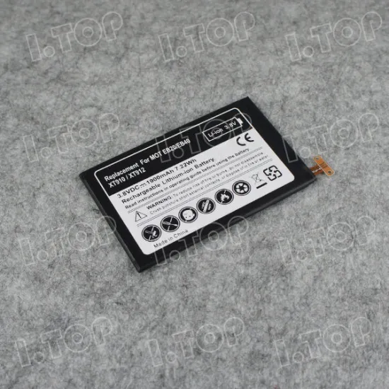 1900mAh Replacement Battery For Motorola EB20 , Battery for Motorola XT910 XT912