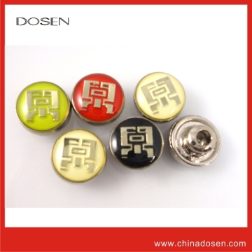 enamel cover garment metal jacket rivet,Made of Alloy, Available in Various Designs chian factory metal rivet and studs
