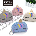 Unicorn style PU coin purse