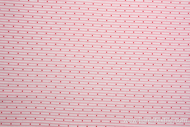 Competitive Price Pink Stripes Printed Fabrics