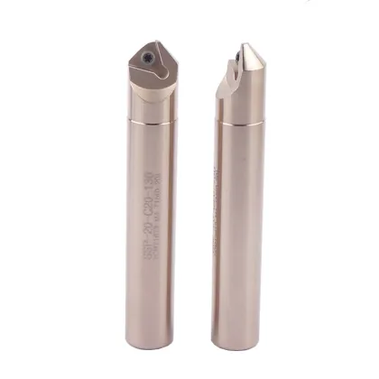 SSK Chamfer Cutter with 45 Degree APMT 1135 1604 Carbide Inserts Holder (C16, C20) for CNC Lathe and Milling - 40CrMo End Mill
