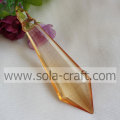 Transparent Plastic Faceted Diamond Bicone Bead Icicle for Chandelier Decoration