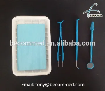 Medical Supply Disposable 5 in 1 Dental Kit on Alibaba China