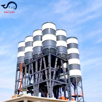 Used Price of SDCAD Brand Special Customization Head Silo Cement Balance 1000 Ton Trailer Accessories and Cement Pump to Silo