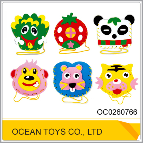 Hot sale educational diy animal toy bag pop kids toy OC0260766