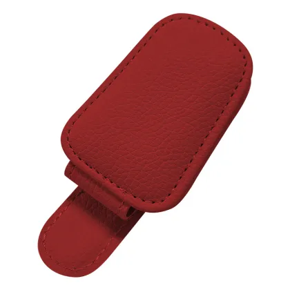 Multi-functional Car Glasses Holder: Visor Sunglasses Clip for Cars