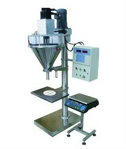 Micro-computer controlled powder metering machine for hand packing