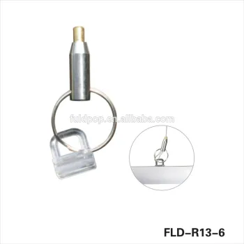 FLD-R13-6 Promotional Supermarket hanging poster extend&fall adjustable button
