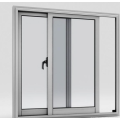 Premium White PVC Impact Resistant Sliding Window