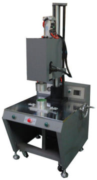 Odm / Oem Automatic Ultrasonic Cylinder Forming Machine For Pvc, Apet Cylinder Packaging