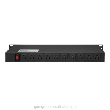 2023 CyberPower PDU41001 Switched Smart PDU - 8 Outlets, 1U Rackmount