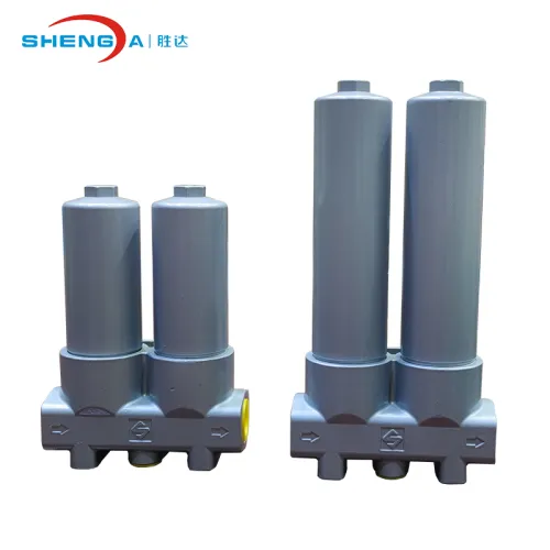 Duplex Low Pressure Oil Filter Assembly, High Quality Duplex Low