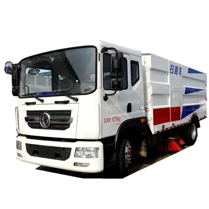 Dongfeng 8tons City Street Cleaning Machine Vacuum Cleaner 11-12cbm Road Special Garbage Sweeper Truck