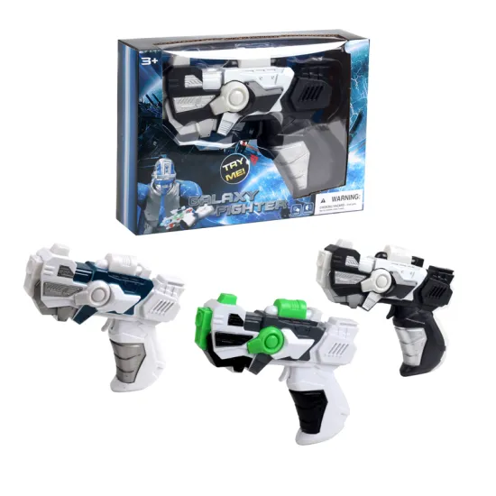 Three Color Eight Sounds High Quality Cheap Plastic Boy Toy Gun - Space Gun for Kids
