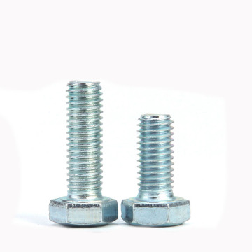 Hexagon head bolts grade8.8 zinc hexagon head bolts